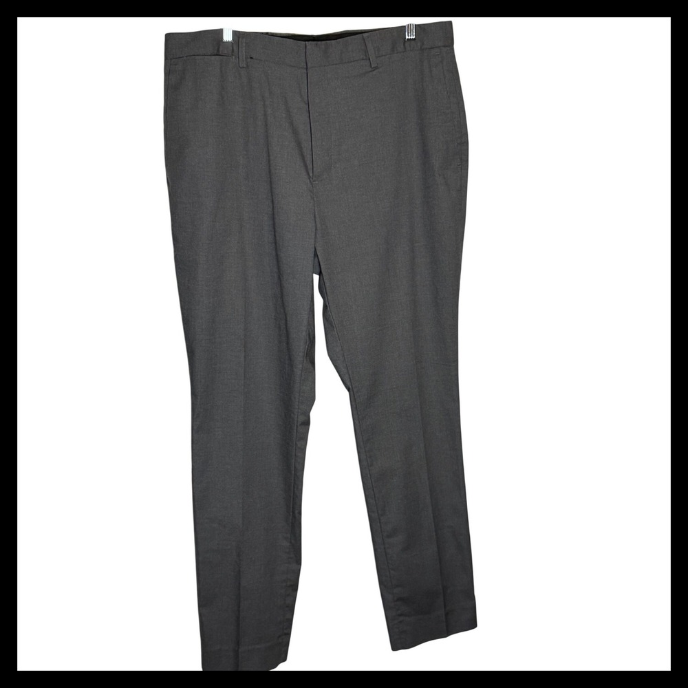 NWT Banana Republic Core Temp Non-Iron Slim Fit Pants Mens 35x32 Charcoal Gray